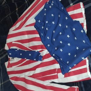 American Flag 3pc Suit